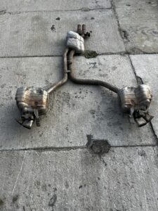 KOMPLET WYDECH RURA WYDECHOWA TŁUMIK AUDI A8 D4 4.0 TFSI