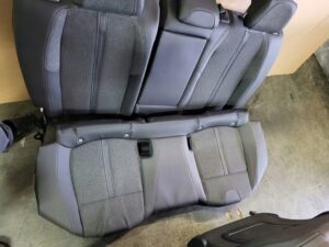 KOMPLET FOTELE PRZÓD TYŁ PÓŁSKÓRA PÓŁSKÓRZANE PEUGEOT 508 II SW KOMBI EU