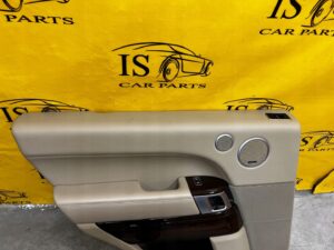 TAPICERKA BOCZEK DRZWI TYŁ LEWY RANGE ROVER VOGUE L405 ALMOND MERIDIAN EU