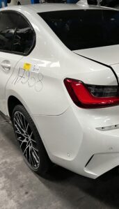 ĆWIARTKA BŁOTNIK PRÓG SŁUPEK PAS TYŁ LEWY BMW 3 G20 2019R EU