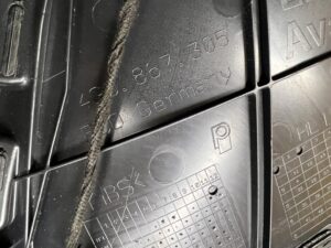 TAPICERKA BOCZEK DRZWI TYŁ LEWY ALCANTARA BOSE AUDI A6 C7 LIFT 4G