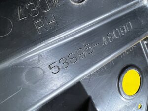 NADKOLE PRZÓD PRZEDNIE PRAWY PRAWE LEXUS RX 450H III 3 AL10