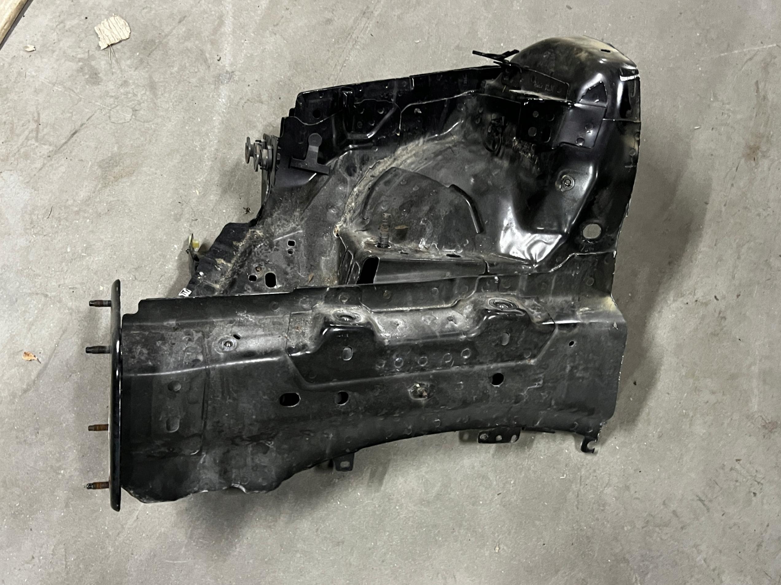 ĆWIARTKA PODŁUŻNICA FARTUCH KIELICH PRZÓD PRAWY FORD FUSION LIFT USA 2017R