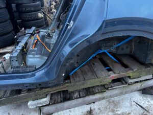 ĆWIARTKA BŁOTNIK PRÓG SŁUPEK PAS TYŁ LEWY VOLVO XC90 II 723 2018R
