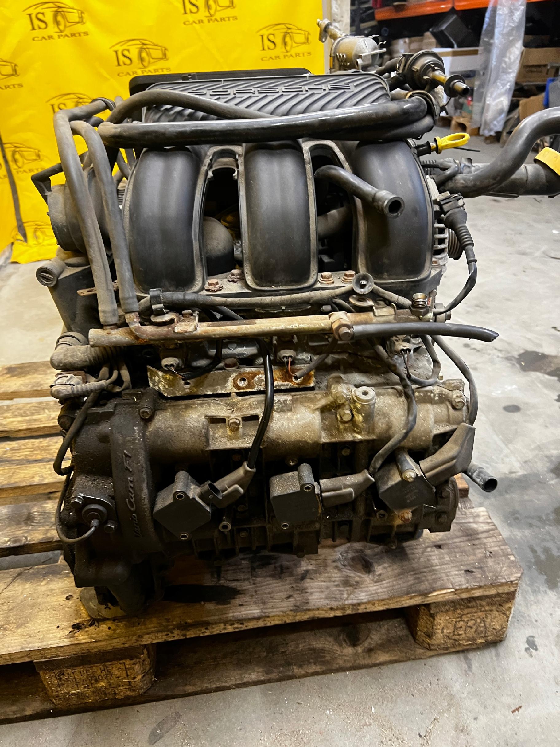 KOMPLETNY SILNIK MOTOR ENGINE PORSCHE CARRERA 911 996 3.4