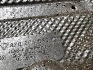 BLACHA OSŁONA OBUDOWA TERMICZNA PORSCHE PANAMERA 970 I