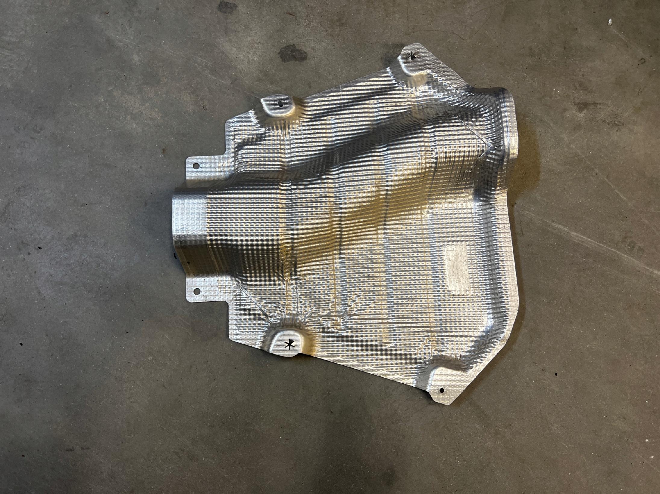 BLACHA OSŁONA TERMICZNA FORD KUGA MK3 LIFT 1.5 ECOBOOST