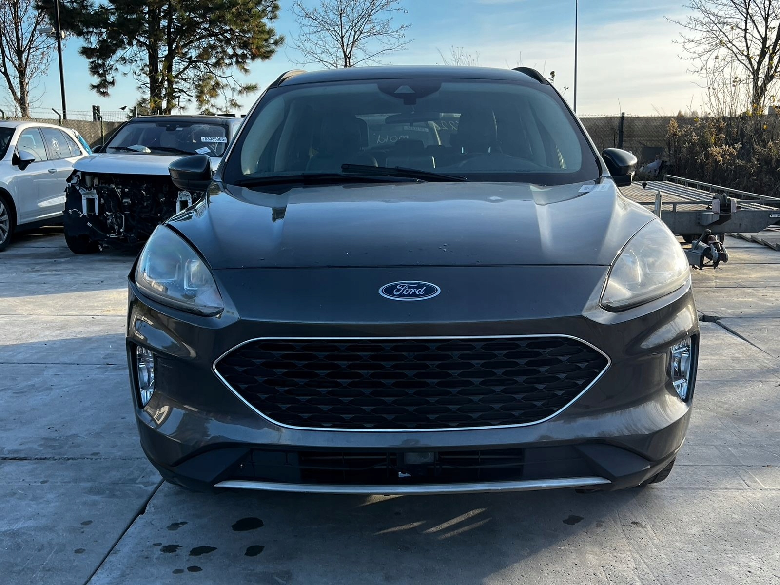 PRZÓD ZDERZAK MASKA BŁOTNIKI LAMPY FORD ESCAPE MK4 USA J7 2019R 2.0 EB SEL