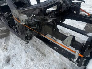 ĆWIARTKA PODŁUŻNICA KIELICH PRZÓD PRAWY PORSCHE PANAMERA 970 I LIFT M8Y