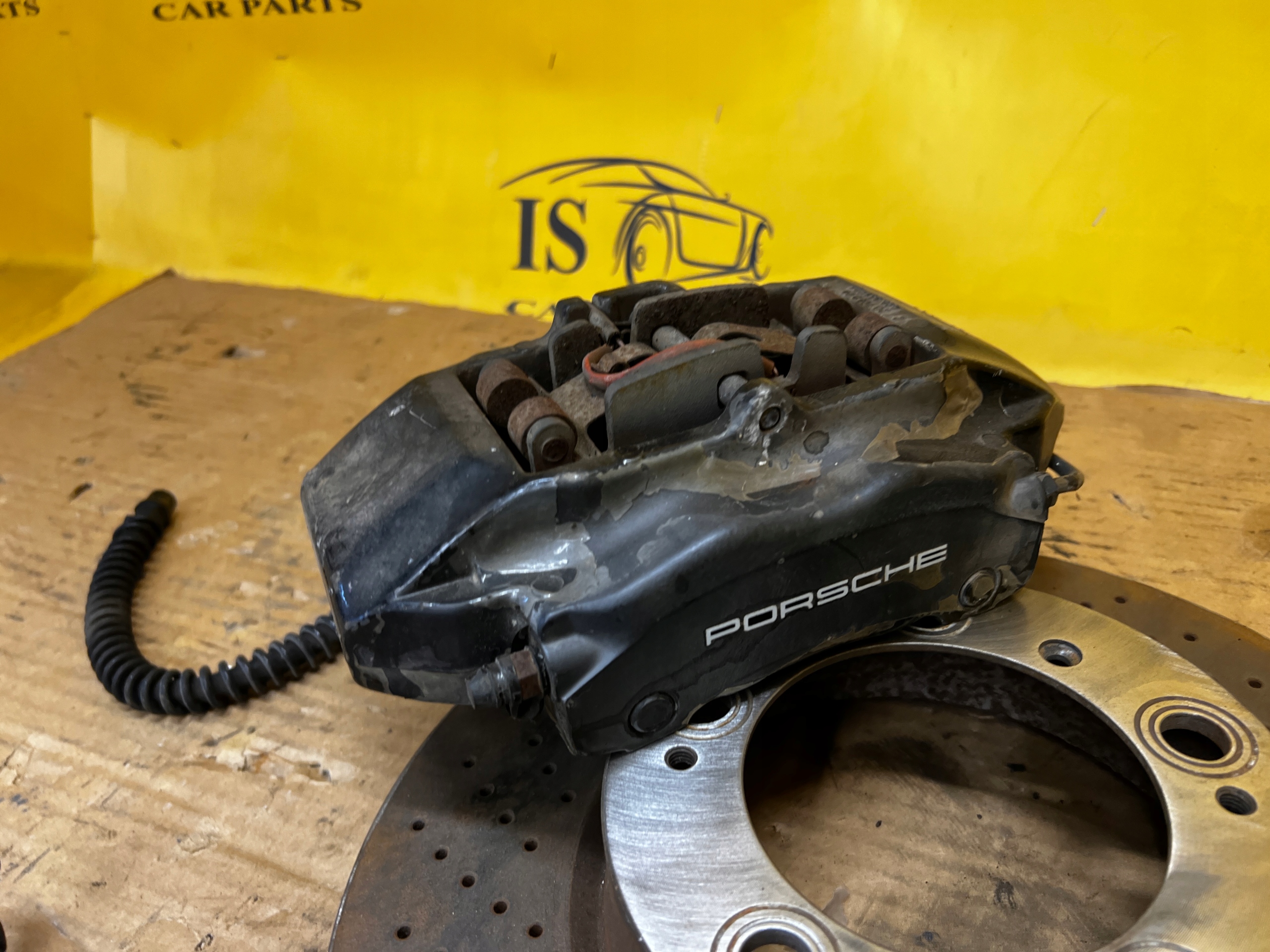 KPL HAMULCE TARCZE ZACISKI HAMULCOWE PRZÓD TYŁ BREMBO PORSCHE 911 996 3.4