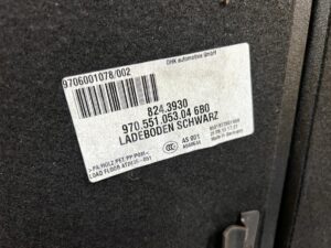 MATA DYWAN WYKŁADZINA PODŁOGI BAGAŻNIKA PORSCHE PANAMERA 970 I