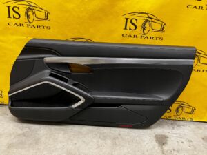 WNĘTRZE FOTELE BOCZKI KANAPA SKÓRA CZARNE PORSCHE 911 991 LIFT CABRIO