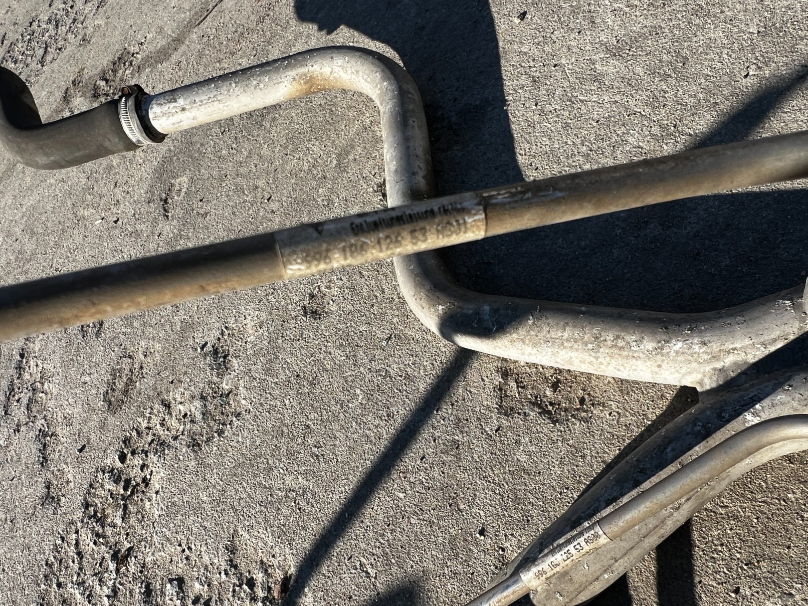 KOMPLET PRZEWÓD RURA WĄŻ WODY PORSCHE CARRERA 911 996 3.4