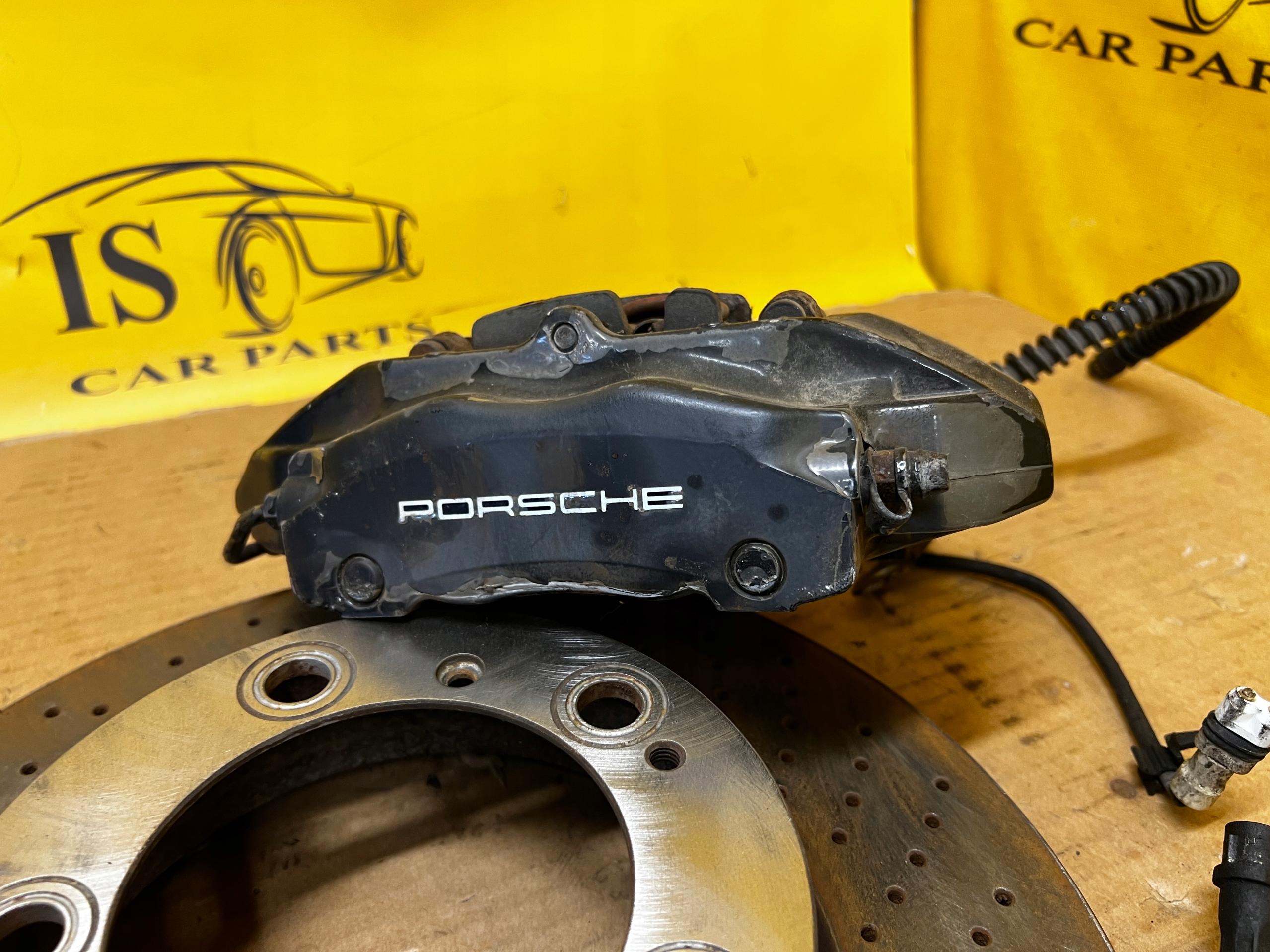 KPL HAMULCE TARCZE ZACISKI HAMULCOWE PRZÓD TYŁ BREMBO PORSCHE 911 996 3.4