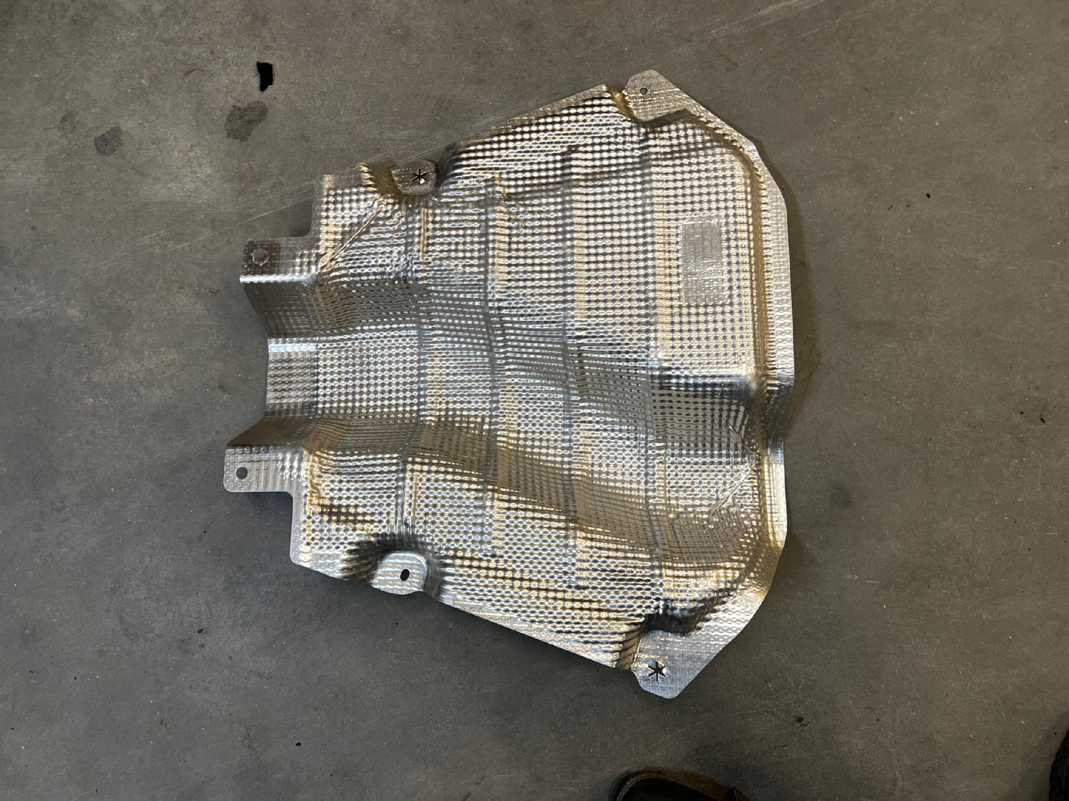 BLACHA OSŁONA TERMICZNA FORD KUGA MK3 LIFT 1.5 ECOBOOST
