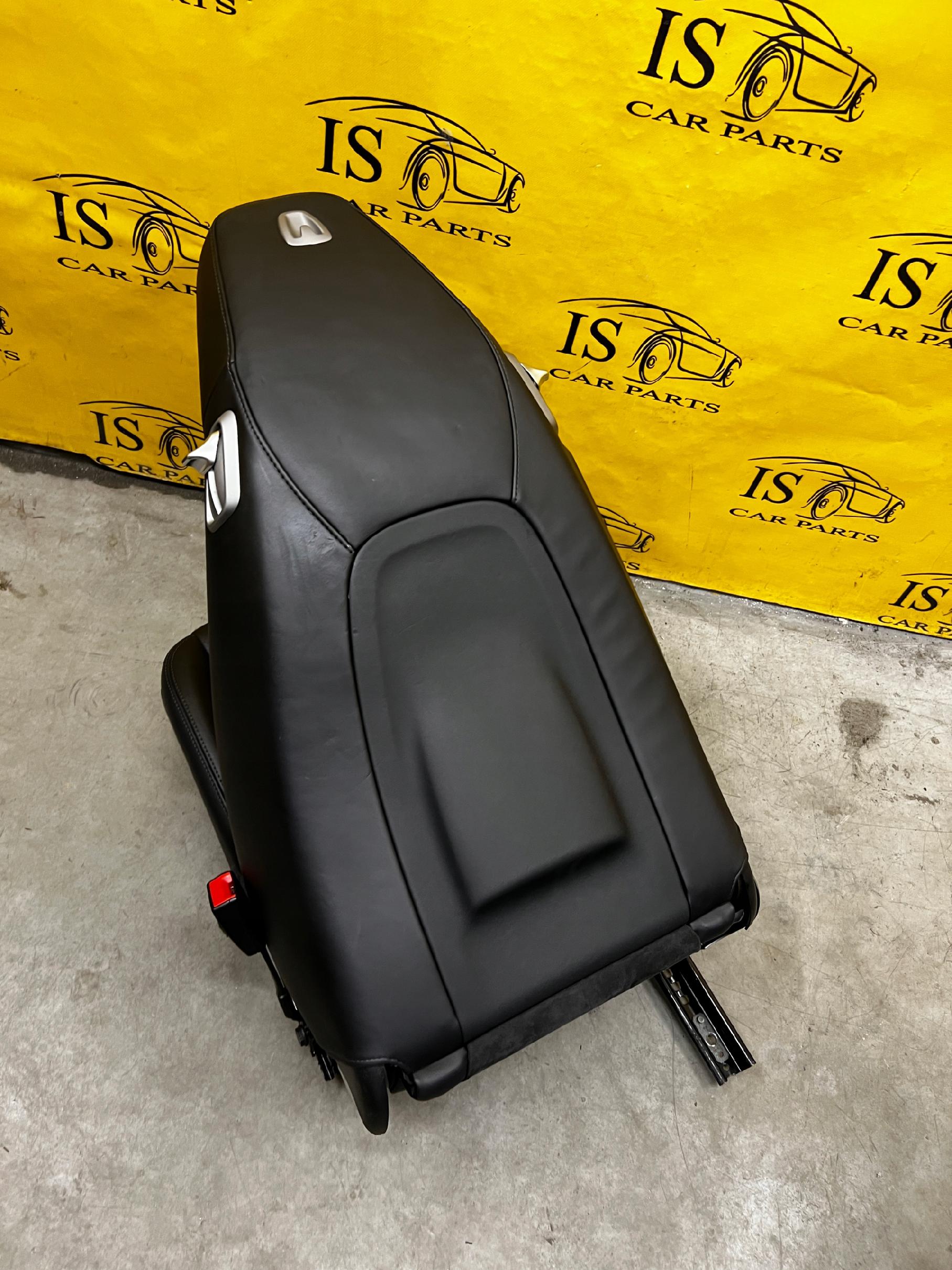 WNĘTRZE FOTELE BOCZKI KANAPA SKÓRA CZARNE PORSCHE 911 991 LIFT CABRIO