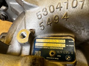 TURBINA TURBOSPREŻARKA TURBO BMW X5 G05 3.0 D