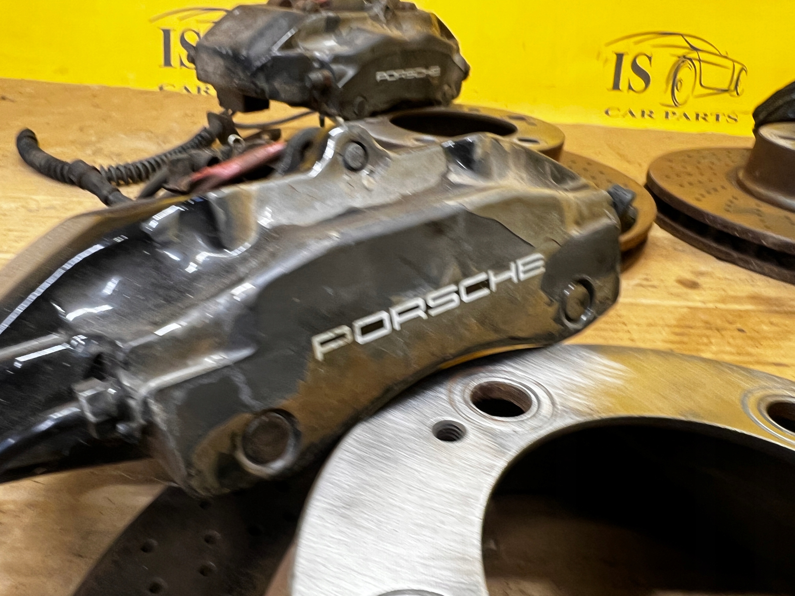 KPL HAMULCE TARCZE ZACISKI HAMULCOWE PRZÓD TYŁ BREMBO PORSCHE 911 996 3.4