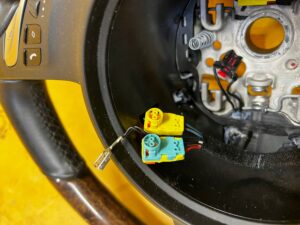 KIEROWNICA SKÓRA TRÓJRAMIENNA DREWNIANA MANETKI PDK PORSCHE PANAMERA 970 I