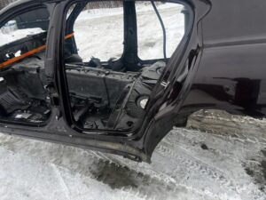 ĆWIARTKA BŁOTNIK PRÓG SŁUPEK PAS TYŁ LEWY PORSCHE PANAMERA 970 I LIFT M8Y