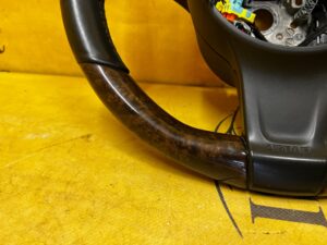 KIEROWNICA SKÓRA TRÓJRAMIENNA DREWNIANA MANETKI PDK PORSCHE PANAMERA 970 I