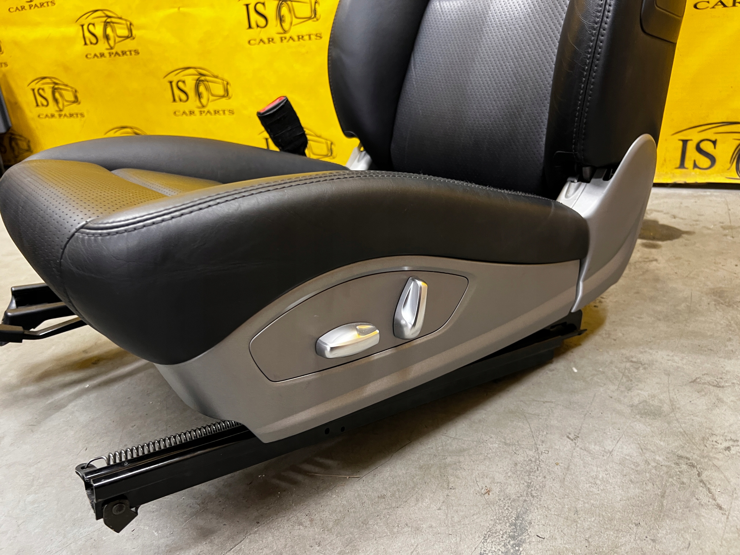 WNĘTRZE FOTELE BOCZKI KANAPA SKÓRA CZARNE PORSCHE 911 991 LIFT CABRIO