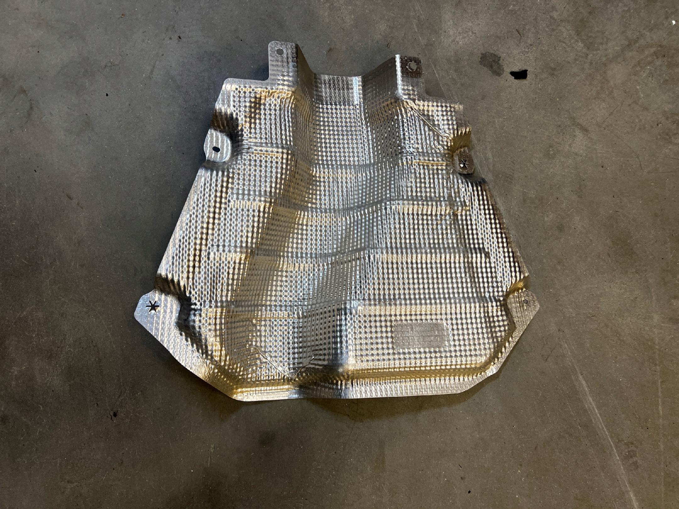 BLACHA OSŁONA TERMICZNA FORD KUGA MK3 LIFT 1.5 ECOBOOST