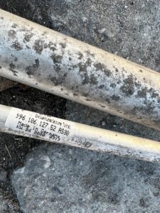 KOMPLET PRZEWÓD RURA WĄŻ WODY PORSCHE CARRERA 911 996 3.4