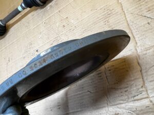 KOMPLET TARCZE HAMULCOWE TYŁ TYLNE FORD FUSION LIFT USA 2.0 ECOBOOST