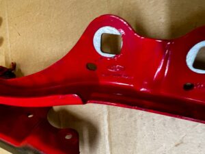 KOMPLET ZAWIASY MASKI POKRYWY SILNIKA FORD BRONCO 21- RACE RED