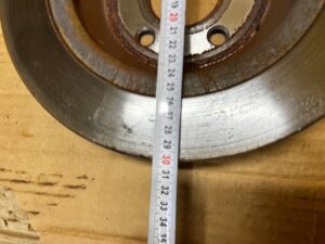 KOMPLET TARCZE HAMULCOWE TYŁ TYLNE FORD FUSION LIFT USA 2.0 ECOBOOST