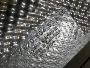 BLACHA OSŁONA OBUDOWA TERMICZNA PORSCHE PANAMERA 970 I