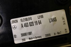KOMPLET LAMPY LAMPA TYŁ TYLNE PRAWA LEWA CIEMNE MERCEDES G W463 LIFT