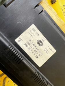 PANEL PRZEŁĄCZNIK NAWIEWU KLIMATYZACJI PORSCHE CARRERA 911 996