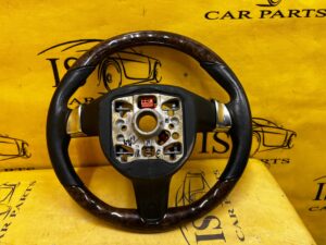 KIEROWNICA SKÓRA TRÓJRAMIENNA DREWNIANA MANETKI PDK PORSCHE PANAMERA 970 I
