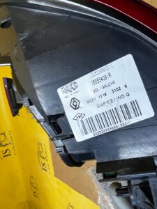 KOMPLET LAMPY LAMPA TYŁ TYLNE LEWA PRAWA RENAULT CLIO IV HB EU