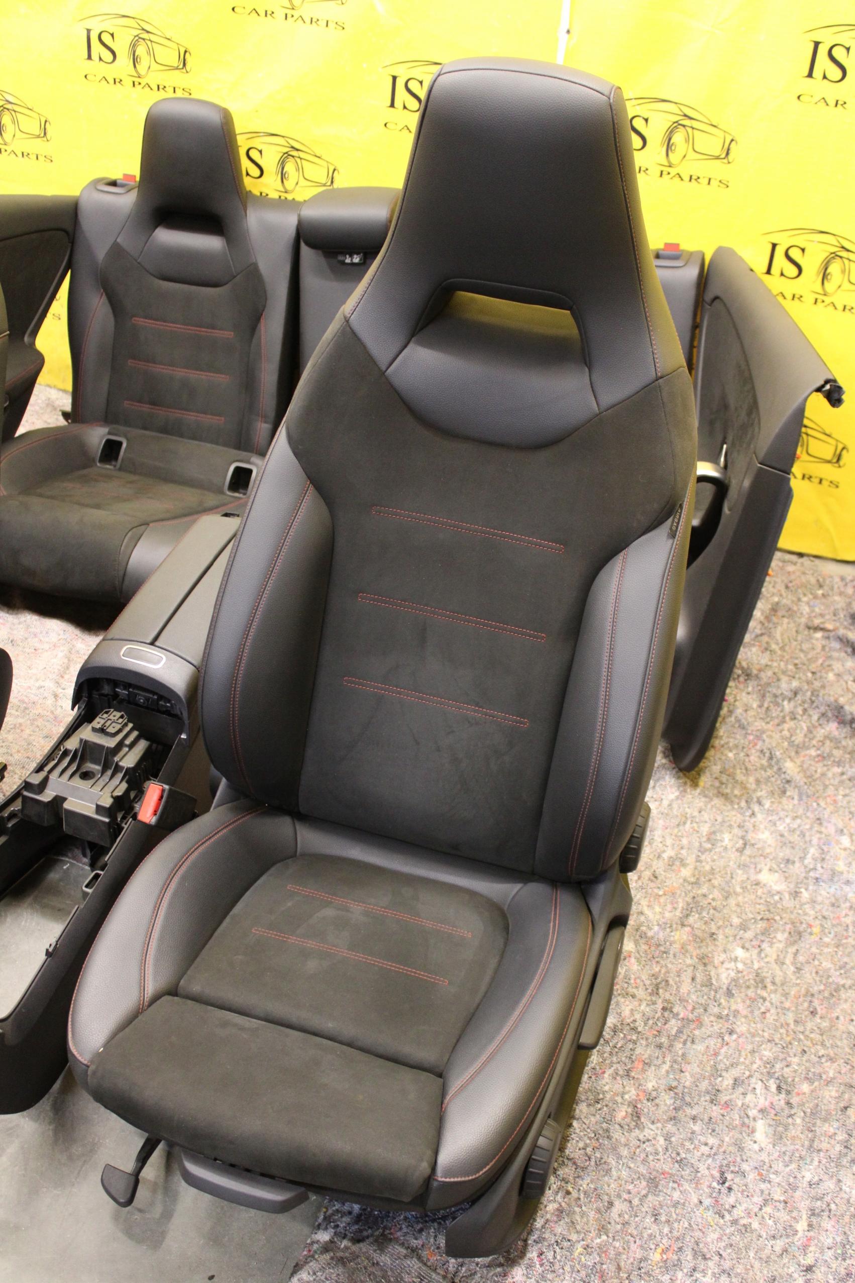 WNĘTRZE FOTELE KANAPA BOCZKI SKÓRA ALCANTARA MERCEDES A W177 A35 AMG HB EU