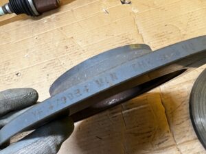 KOMPLET TARCZE HAMULCOWE TYŁ TYLNE FORD FUSION LIFT USA 2.0 ECOBOOST