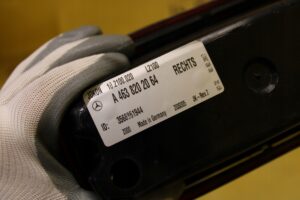 KOMPLET LAMPY LAMPA TYŁ TYLNE PRAWA LEWA CIEMNE MERCEDES G W463 LIFT