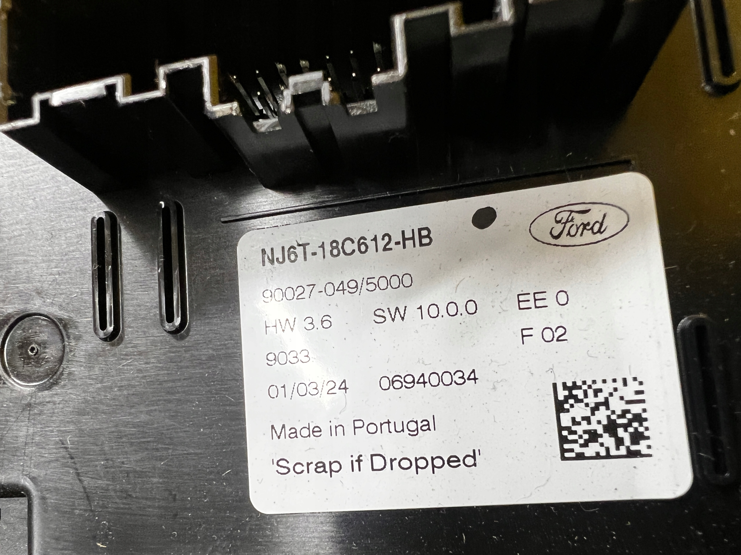 PANEL PRZEŁĄCZNIK KLIMATYZACJI FORD KUGA MK3