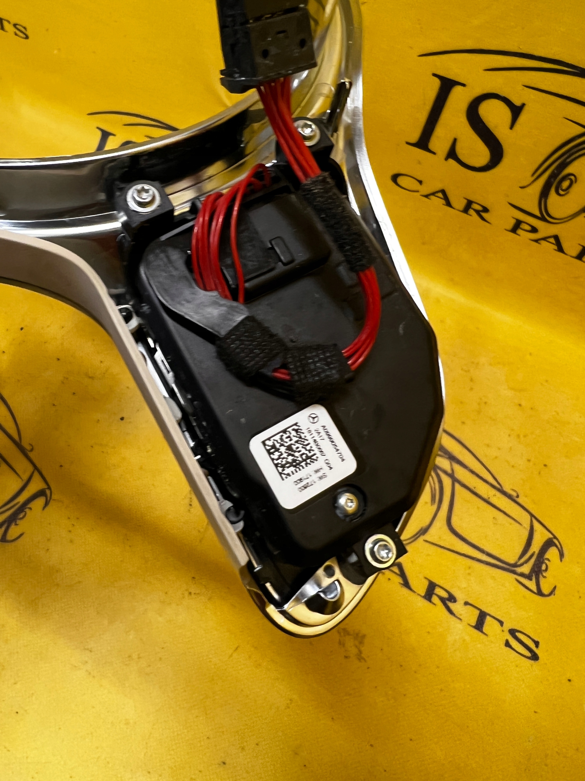 DEKOR PANEL PRZYCISK PRZEŁĄCZNIK KIEROWNICY MERCEDES E W213 CLS W257
