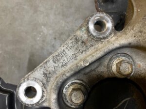 ZWROTNICA PIASTA TYŁ PRAWY FORD FUSION LIFT USA 2.0 ECOBOOST 2WD FWD