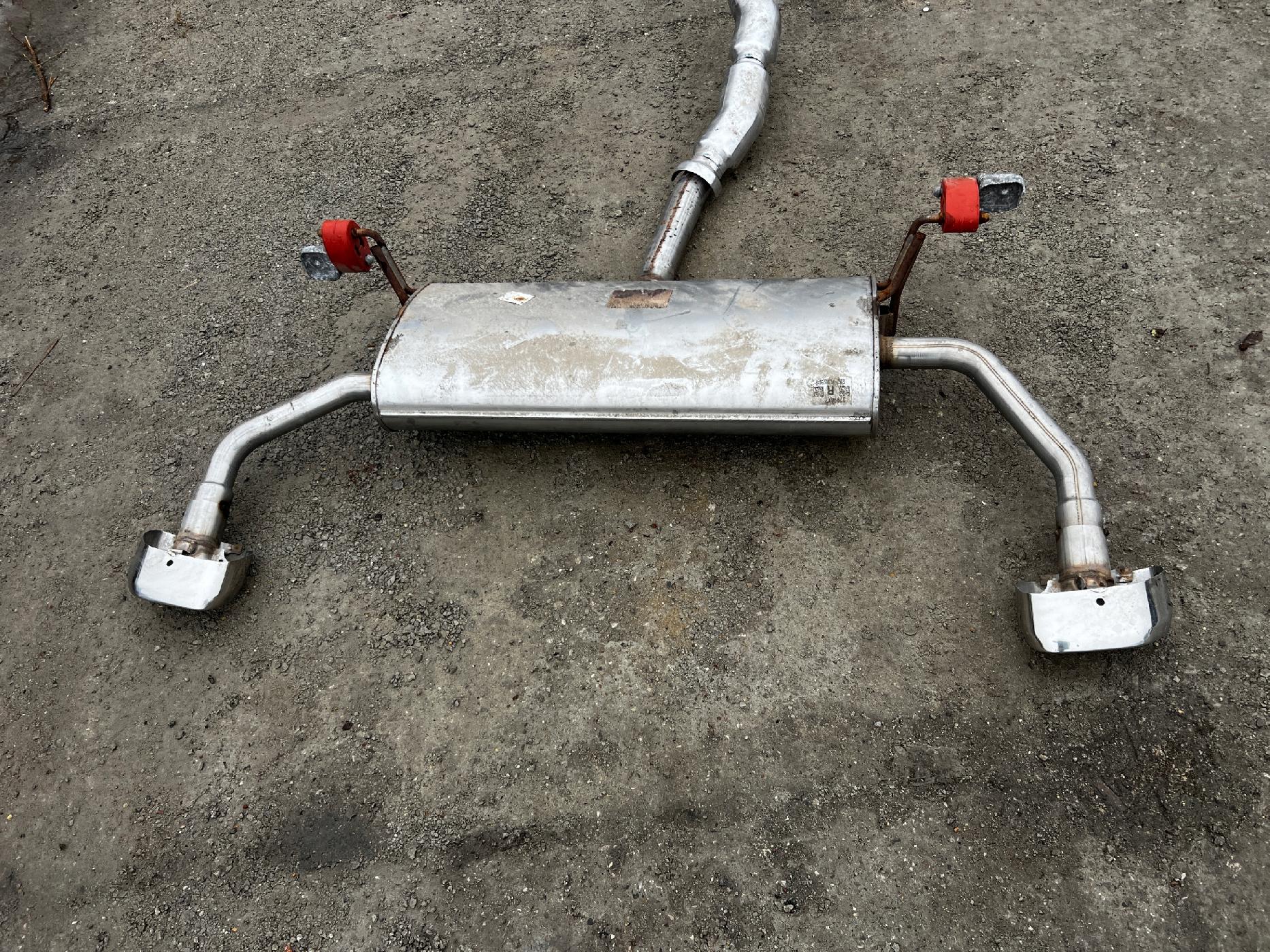 KOMPLET WYDECH RURA WYDECHOWA TŁUMIK FORD KUGA MK3 LIFT 2.5 HYBRID AWD