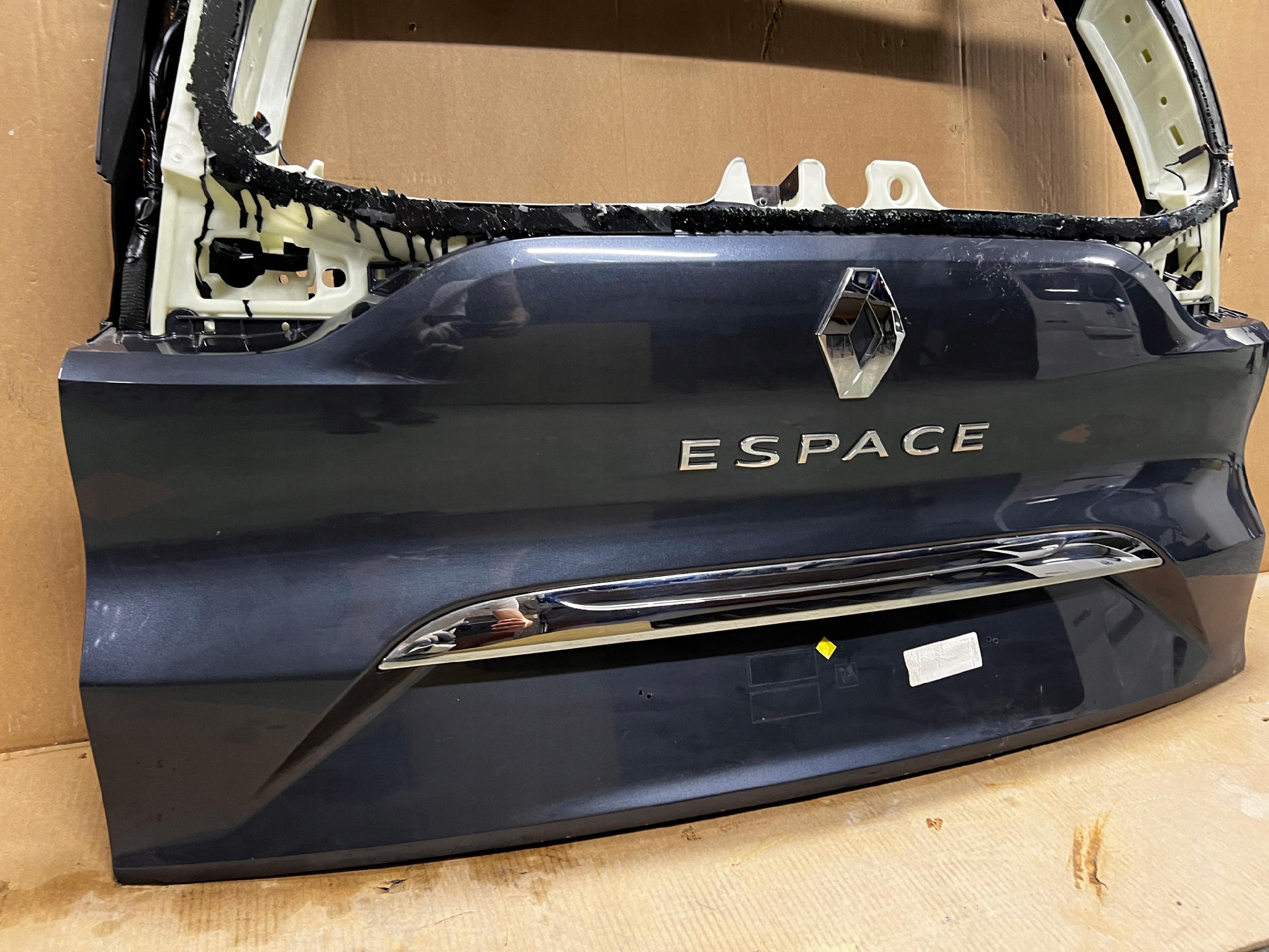 KLAPA TYLNA TYŁ RENAULT ESPACE V SZARA GOŁA