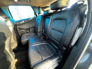 KOMPLET FOTELE PRZÓD TYŁ SKÓRZANE GRZANE PODGRZEWANE FORD ESCAPE MK4 USA