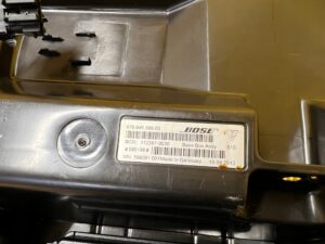 GŁOŚNIK SUBWOOFER BOSE PORSCHE PANAMERA 970 I
