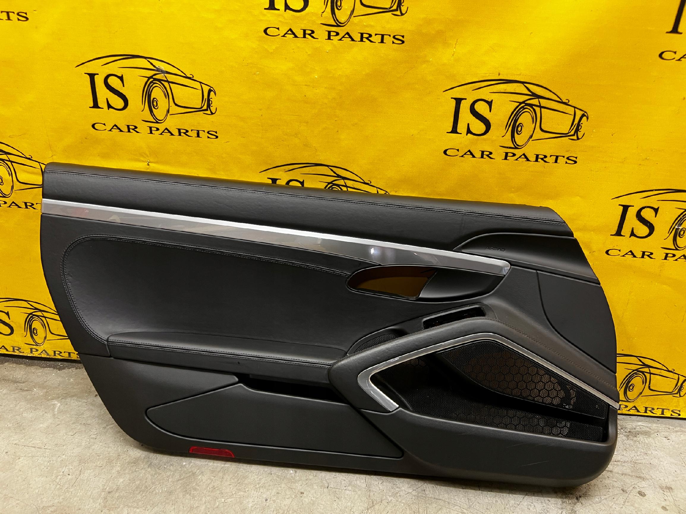 WNĘTRZE FOTELE BOCZKI KANAPA SKÓRA CZARNE PORSCHE 911 991 LIFT CABRIO