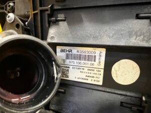 PAS PRZEDNI BELKA CHŁODNICE WENTYLATOR PORSCHE PANAMERA 970 I LIFT 3.6 V6 B