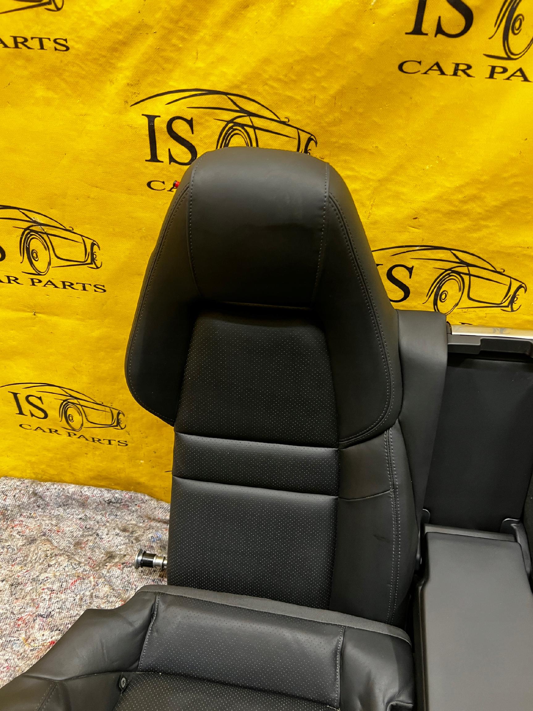 KOMPLET FOTELE KANAPA TYŁ LEWY PRAWY SKÓRA PORSCHE PANAMERA 970 I LIFT