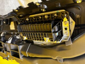 WYSTRZELONA DESKA KONSOLA SKÓRA AIRBAG PORSCHE PANAMERA 970 I LIFT EU